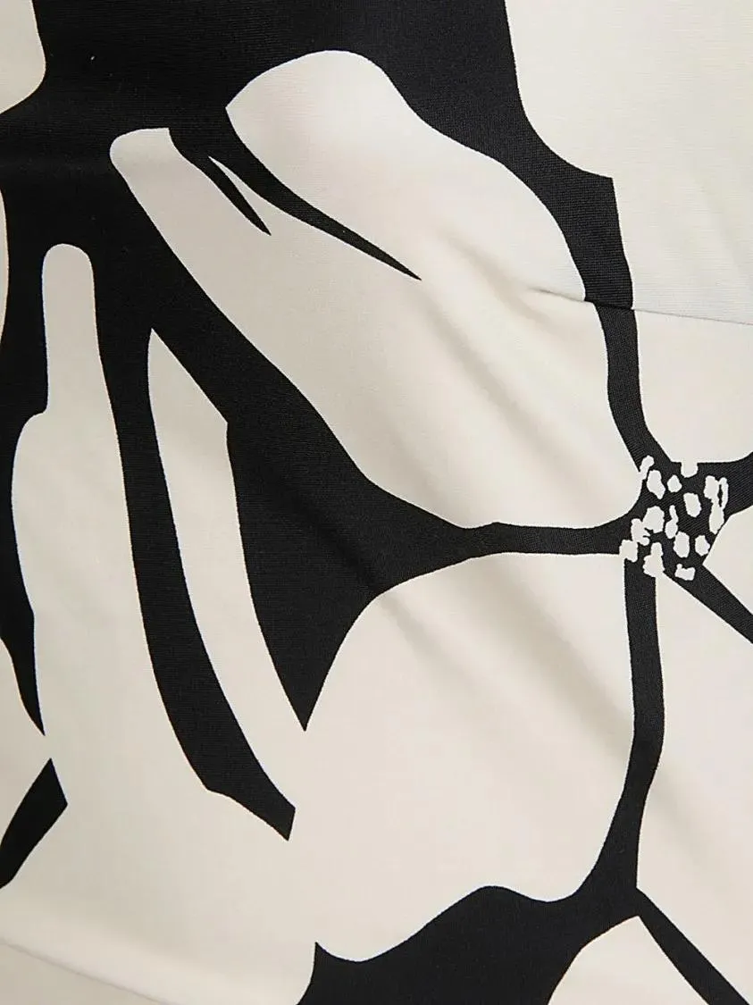 ZIAH - Logo One-piece Swimsuit - Größe 10 - weiß – Bild 2