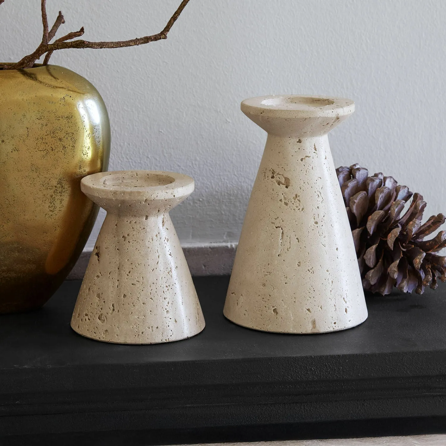 Kerzenständer 2er Set Bazrahim – Bild 4