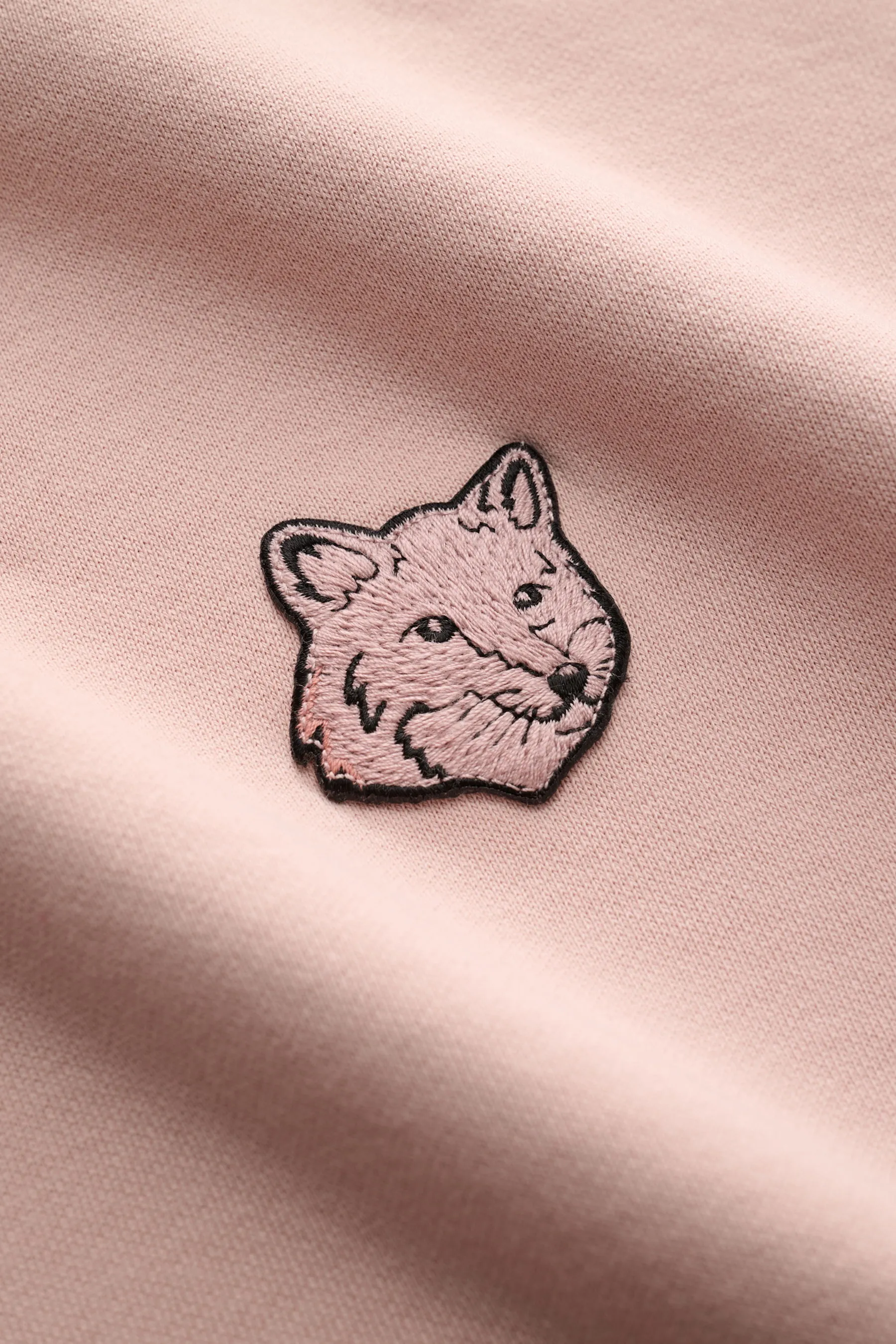 Maison Kitsuné - Herren - Kapuzenpullover rosé – Bild 4