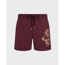 Vilebrequin - The Year Of The Horse Badeshorts Mit Stickerei Für Herren - Bademode - Motu - Rot - Größe L Vilebrequin - The Year Of The Horse Badeshorts Mit Stickerei Für Herren - Bademode - Motu - Rot - Größe L