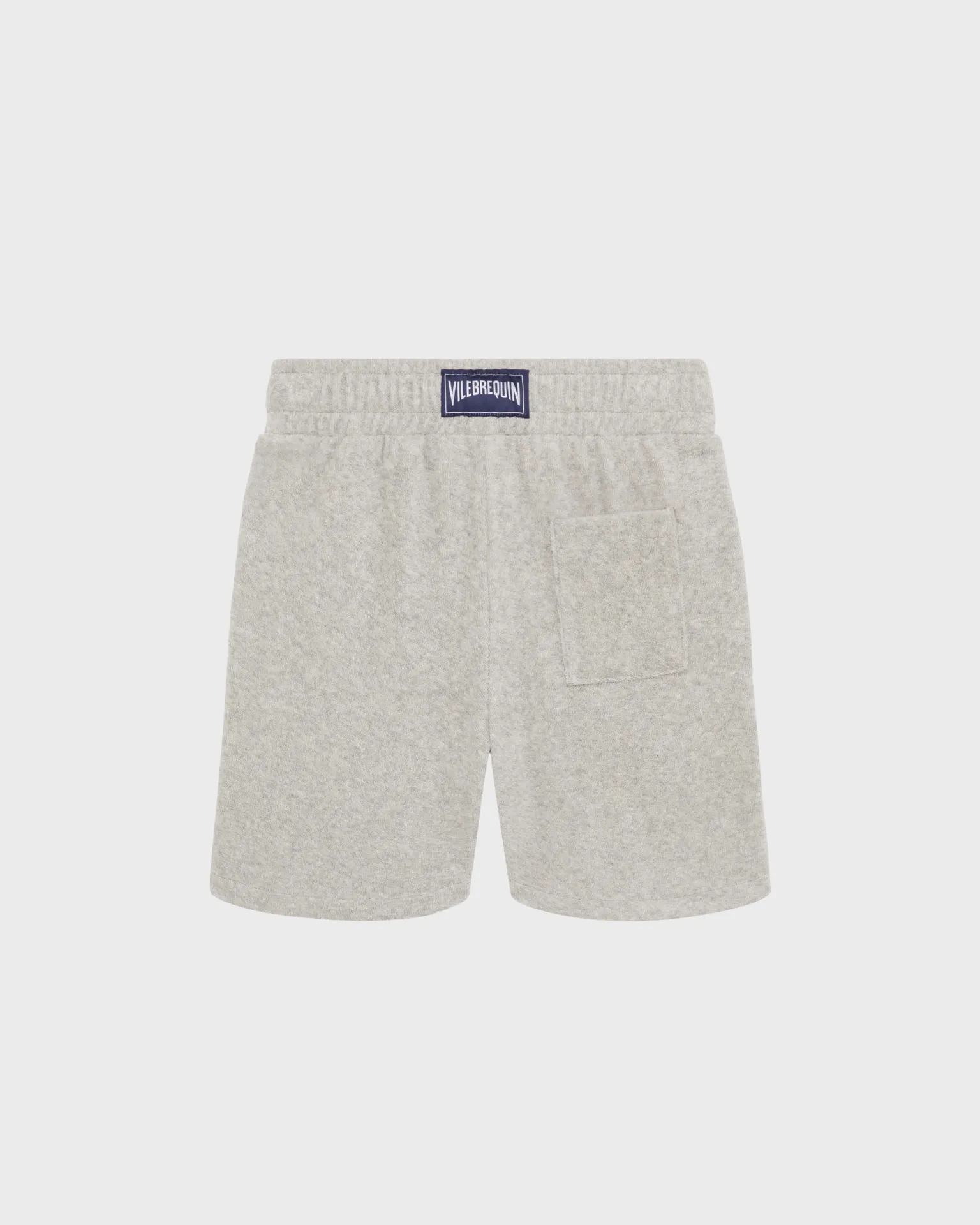 Vilebrequin - Frottee-bermudashorts Mit Aufgestickter Schildkröte Für Jungen - Bermuda - Goh - Grau - Größe 10 – Bild 2