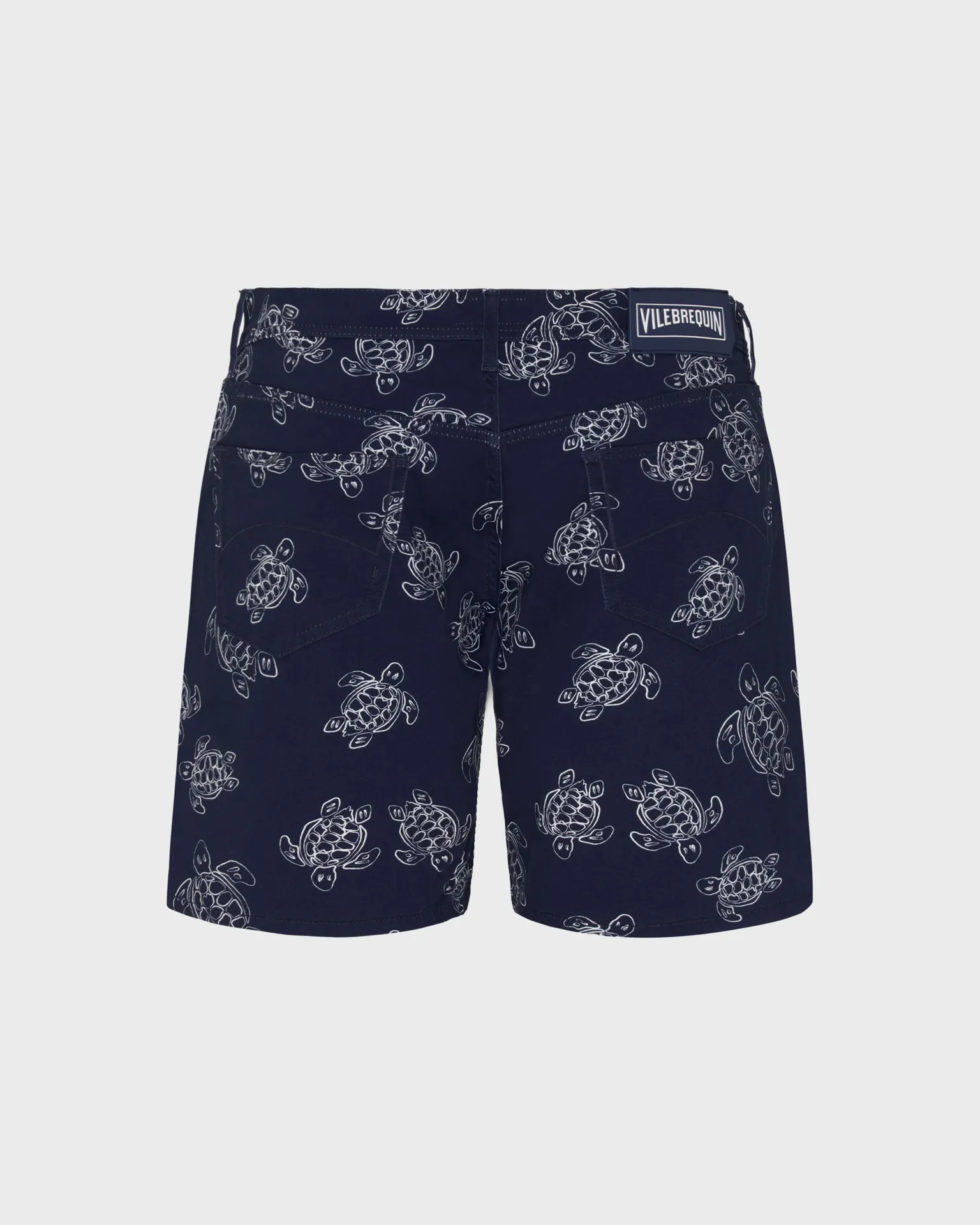 Vilebrequin - Ronde Des Tortues Bermudashorts Für Herren - Bermuda - Garonne - Blau - Größe 36 – Bild 2