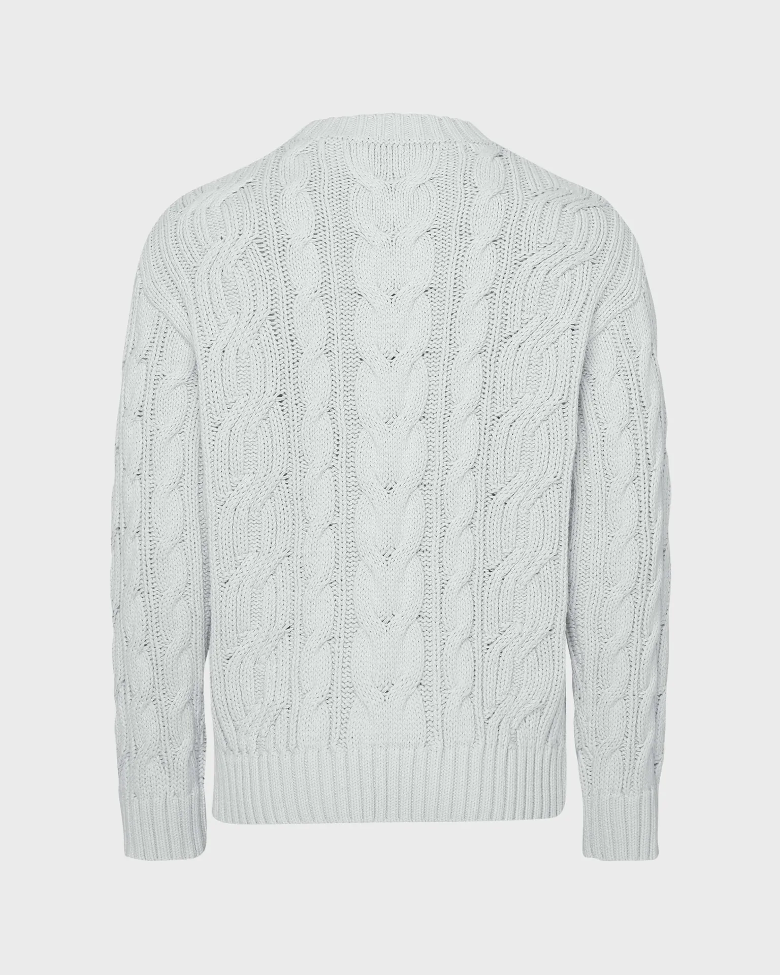 Vilebrequin - Herren Zopfmuster-baumwollpullover - Pullover - Philippe - Weiss - Größe L – Bild 2