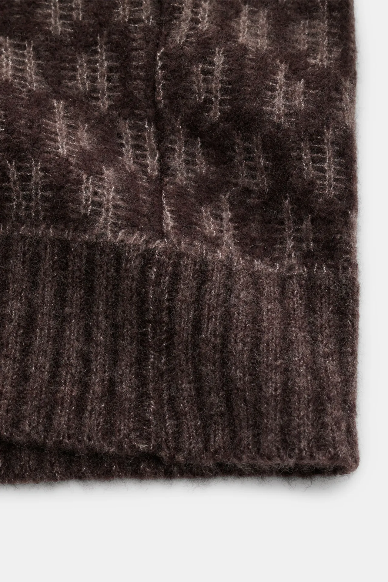 Piacenza 1733 - Herren - Cardigan graubraun/dunkelbraun gemustert – Bild 4