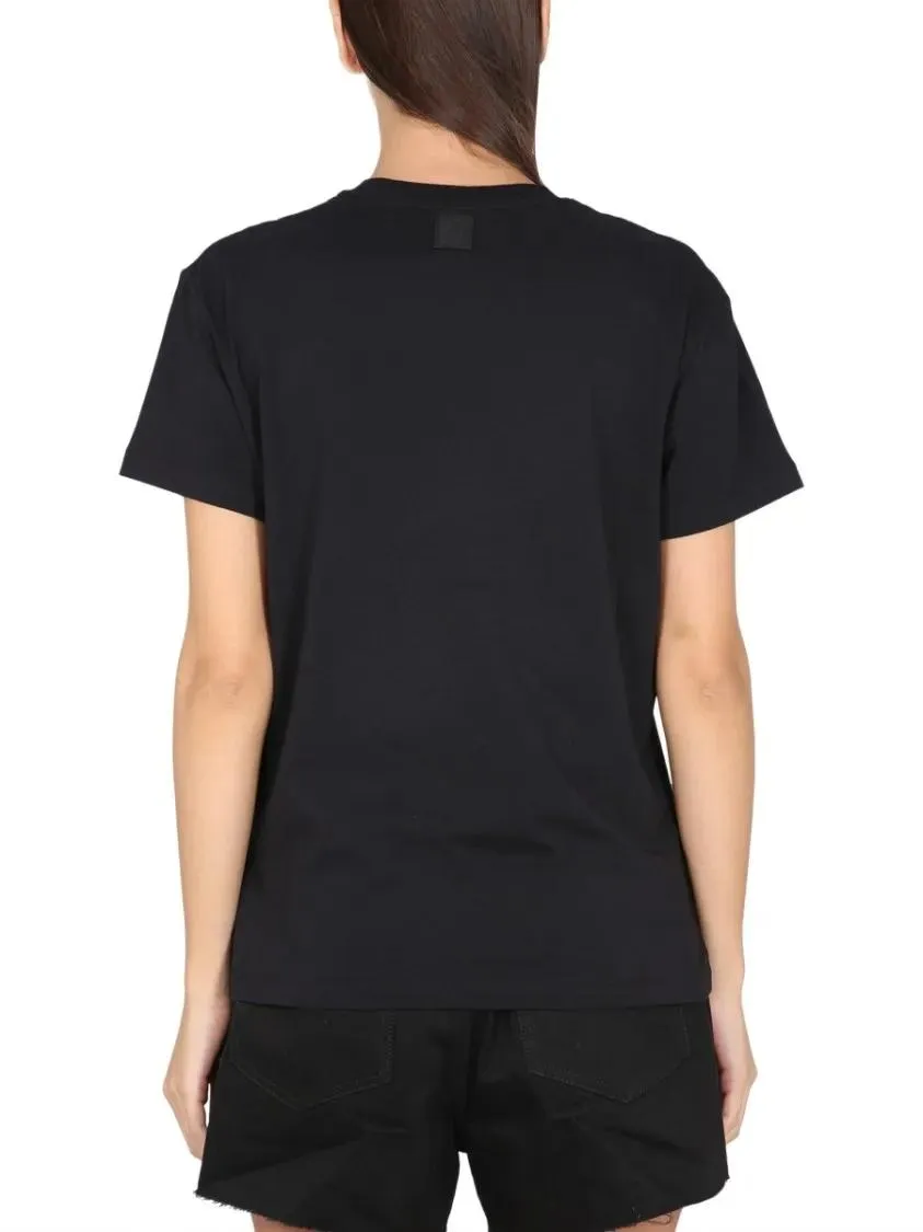Raf Simons - Relaxed Fit Crewneck T-Shirt - Größe S - schwarz – Bild 3