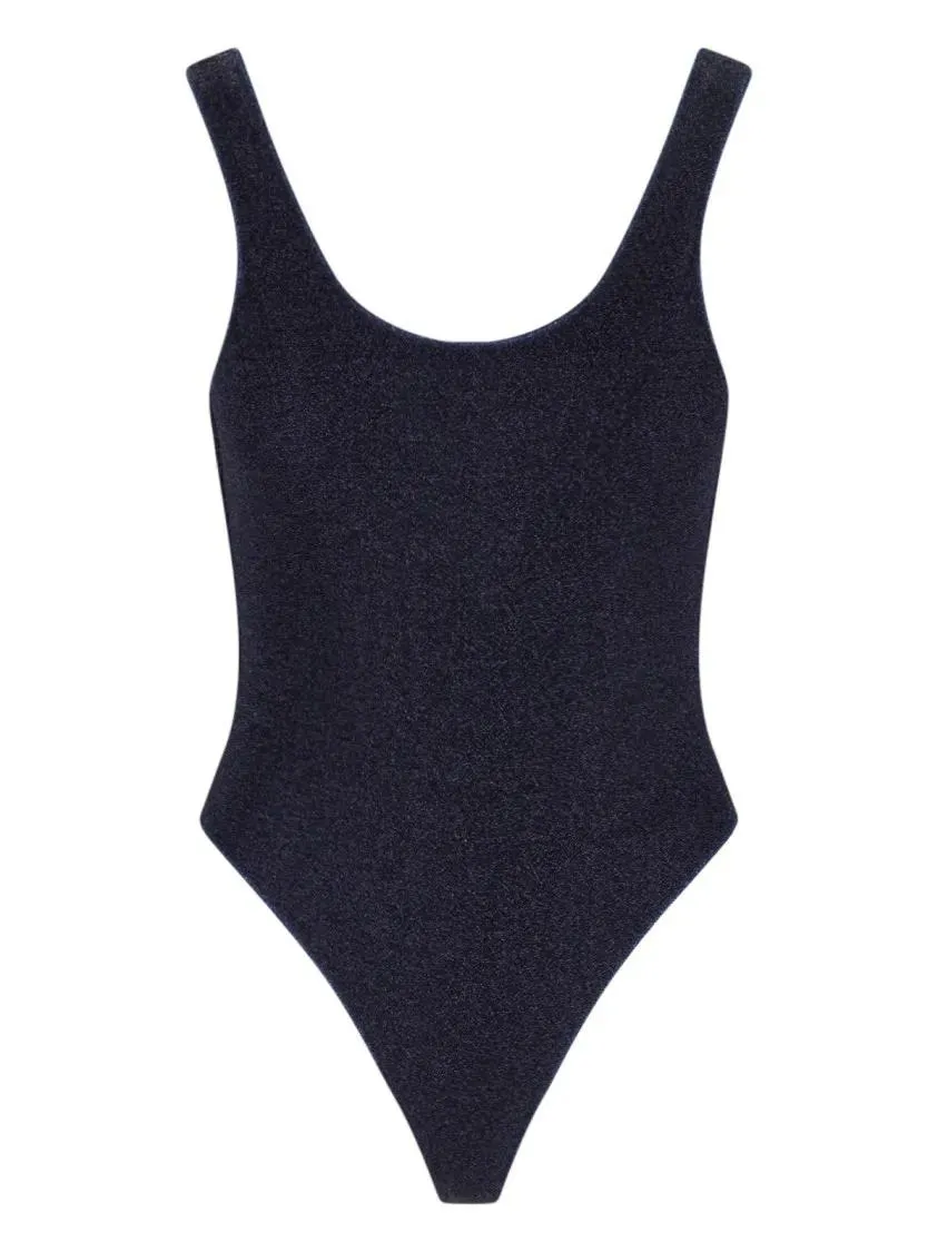 Oséree - "Lumière Sporty Maillot" Swimsuit – Blue - Größe L - blau Oséree - "Lumière Sporty Maillot" Swimsuit – Blue - Größe L - blau