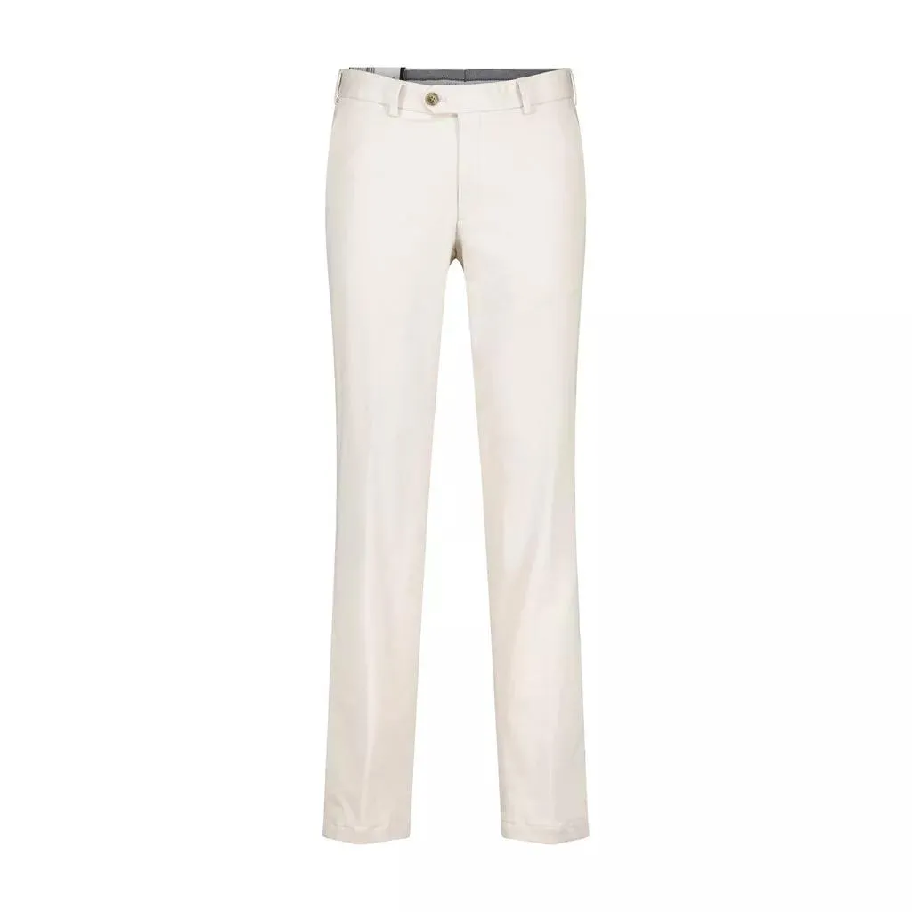 Hiltl - Slim-Fit Baumwollhose - Größe 54 - gray – Bild 4