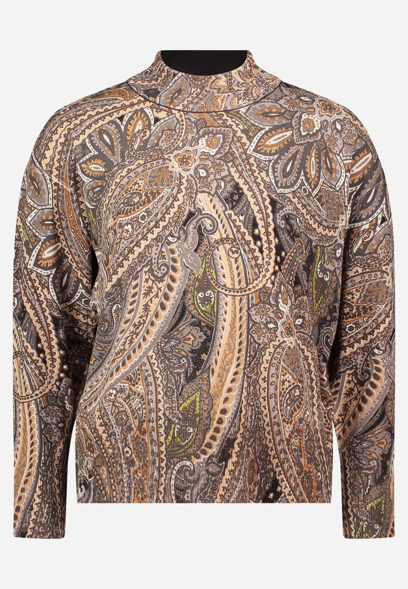 Feinstrickpullover mit Stehkragen – Bild 3