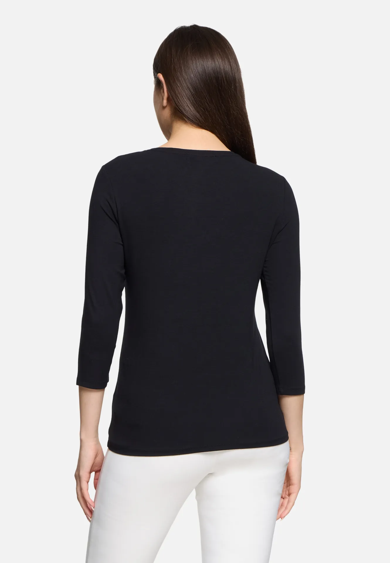 Basic Shirt mit Placement Basic Shirt mit Placement