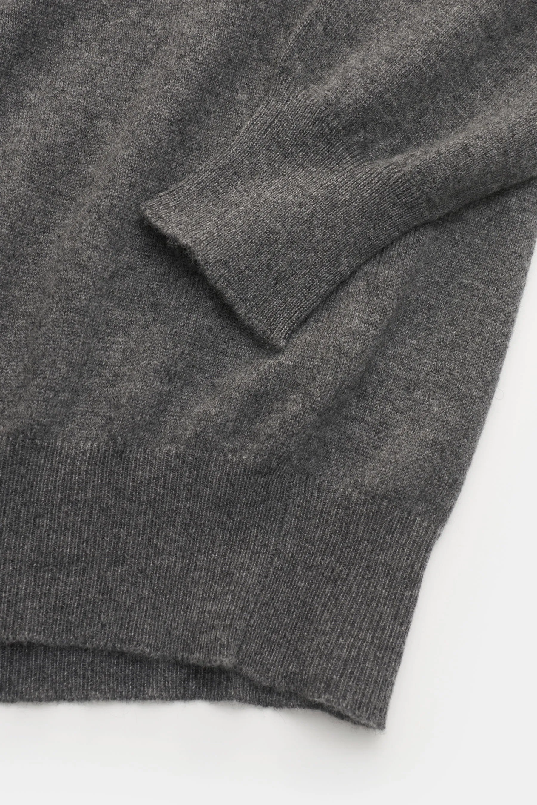 Bruno Manetti - Herren - Cashmere Rundhalspullover grau – Bild 3