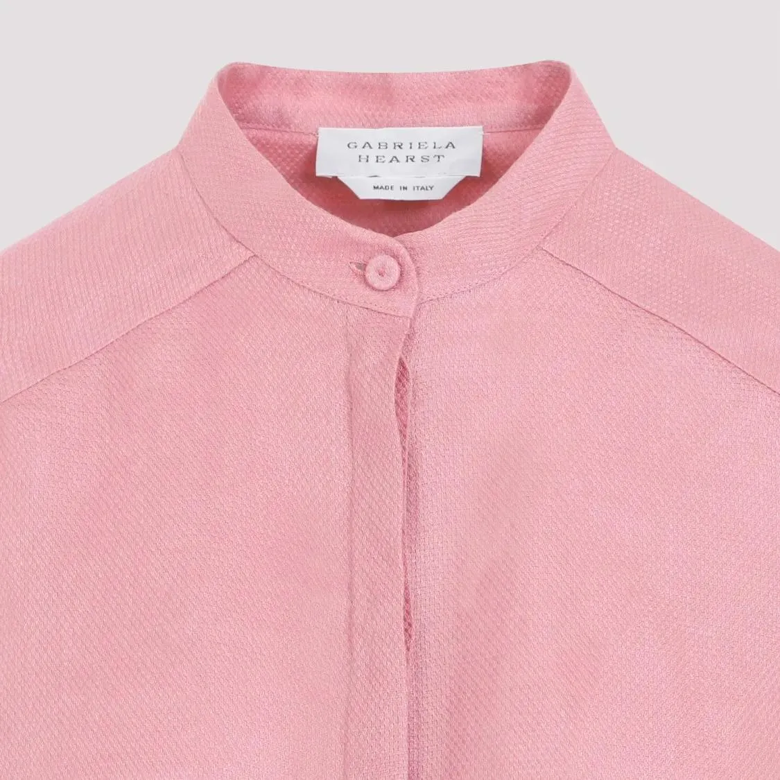Gabriela Hearst - Laetitia Pink Linen Blouse - Größe 40 - pink – Bild 2