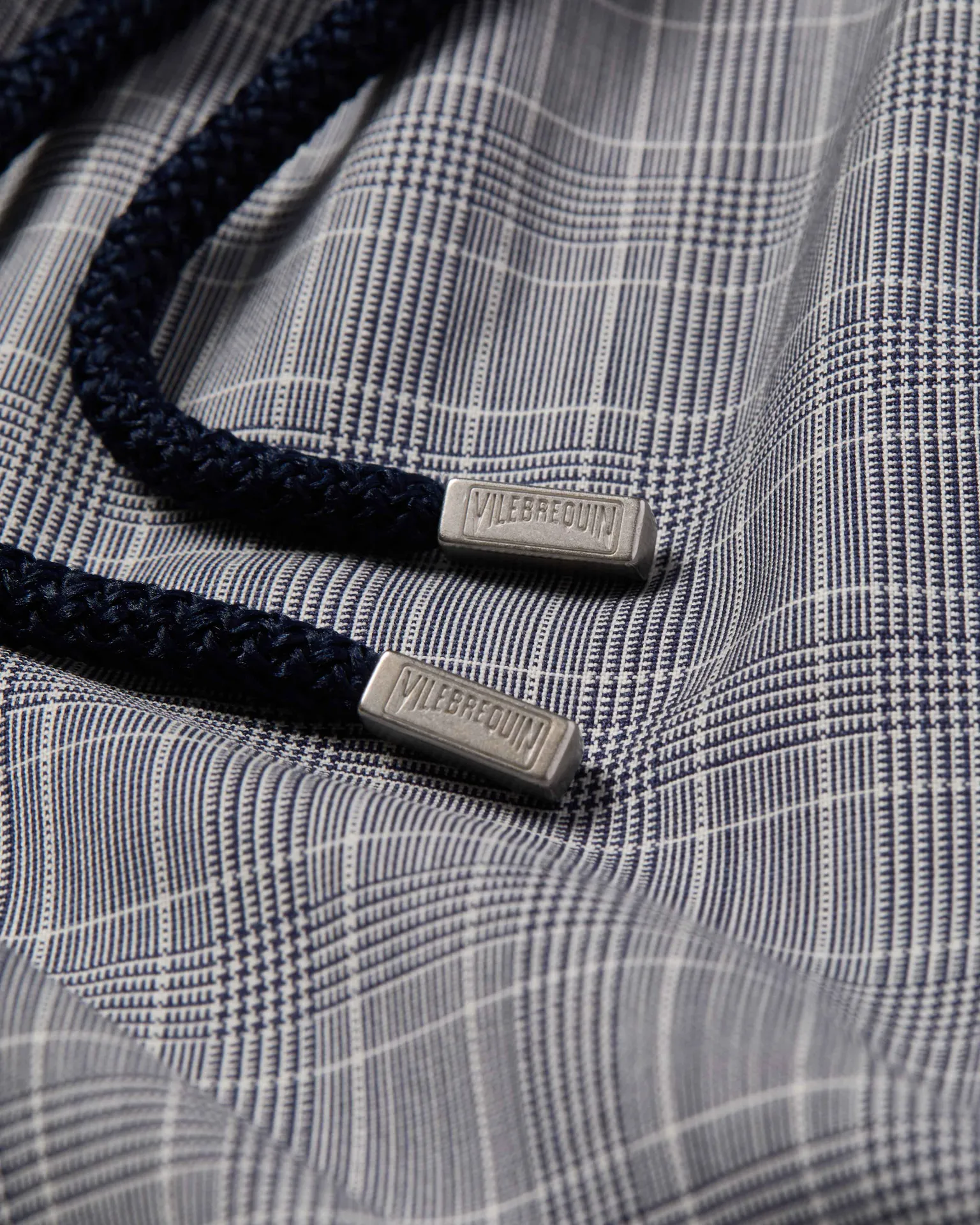 Vilebrequin - Prince Of Wales Check Badeshorts Aus Ultradünner Wolle Für Herren - Bademode - Moopea - Blau - Größe M – Bild 5