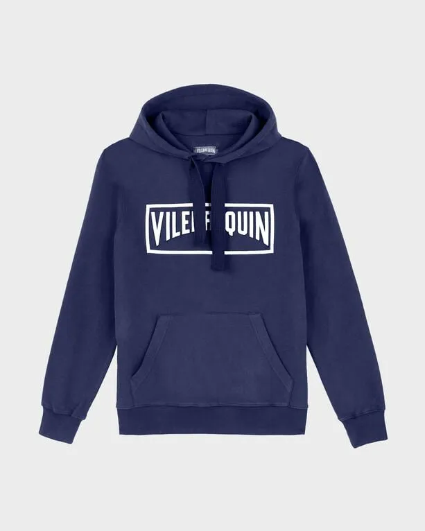 Vilebrequin - Solid Kapuzenpullover Aus Baumwolle Für Herren - Sweatshirt - Martin - Blau - Größe XL Vilebrequin - Solid Kapuzenpullover Aus Baumwolle Für Herren - Sweatshirt - Martin - Blau - Größe XL