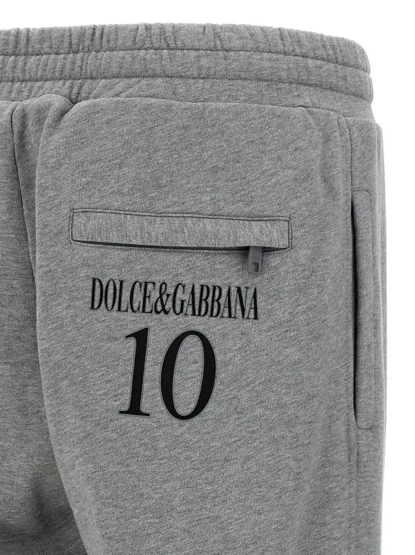 Dolce&Gabbana - '10' Joggers - Größe 50 - grau – Bild 2