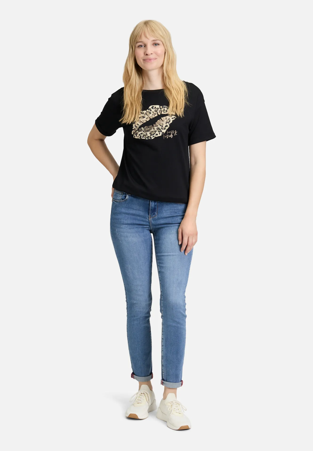 Casual-Shirt mit Aufdruck – Bild 2