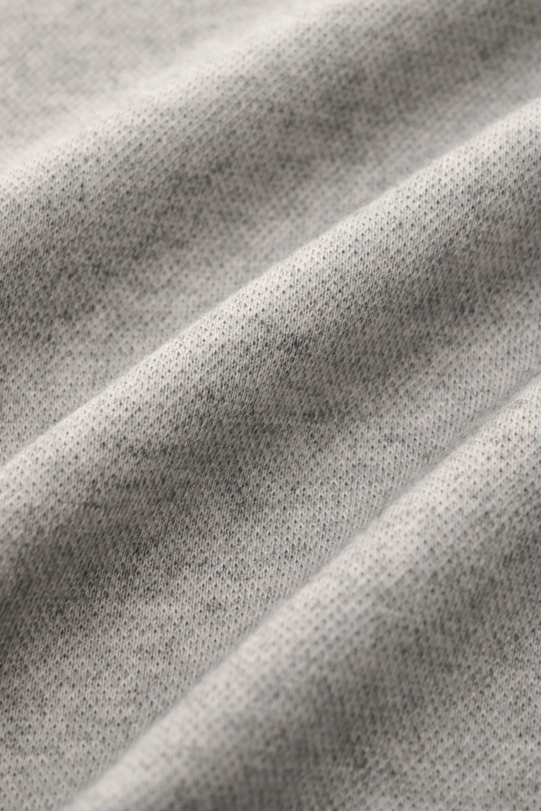 The Product is the Hero - Herren - Longsleeve-Poloshirt grau meliert – Bild 4