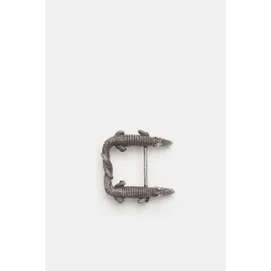 Kieselstein-Cord - Herren - Gürtelschließe %27Alligator%27 silber Kieselstein-Cord - Herren - Gürtelschließe %27Alligator%27 silber