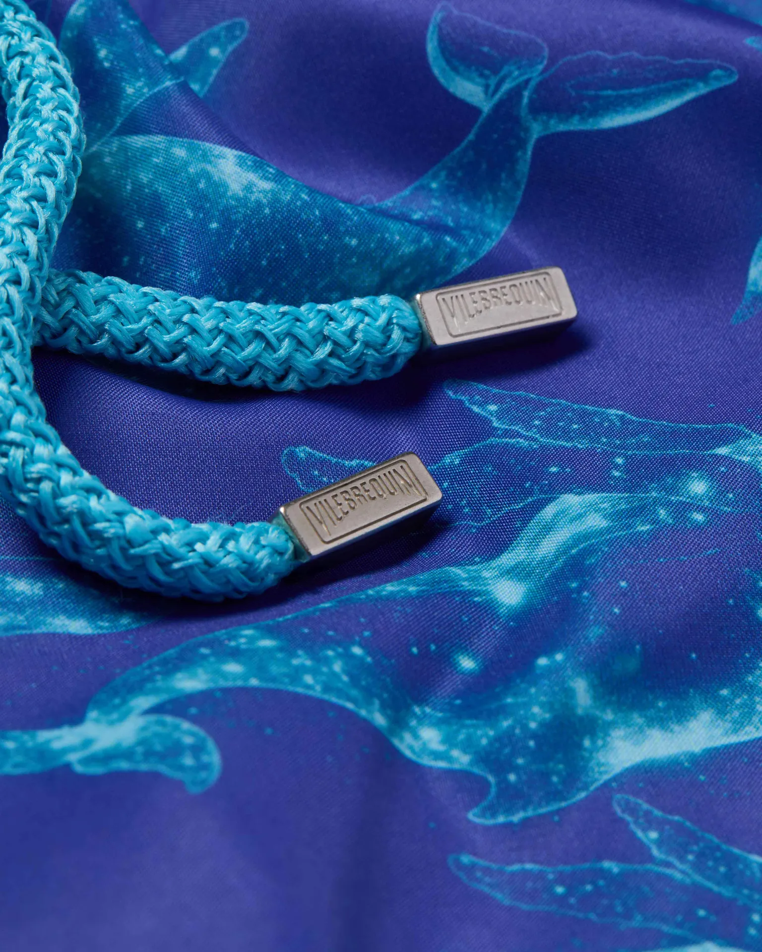 Vilebrequin - Lange, Ultraleichte Und Verstaubare Sparkling Whales Badeshorts Für Herren - Bademode - Okohina - Blau - Größe M – Bild 5