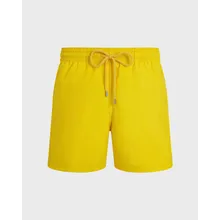 Vilebrequin - Solid Badeshorts Für Herren - Bademode - Moorea - Gelb - Größe XXL Vilebrequin - Solid Badeshorts Für Herren - Bademode - Moorea - Gelb - Größe XXL