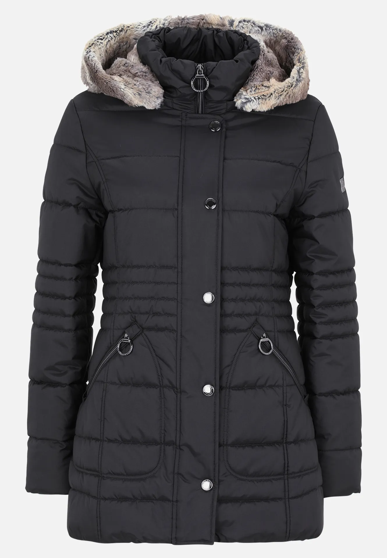 Outdoorjacke mit abnehmbarer Kapuze – Bild 3