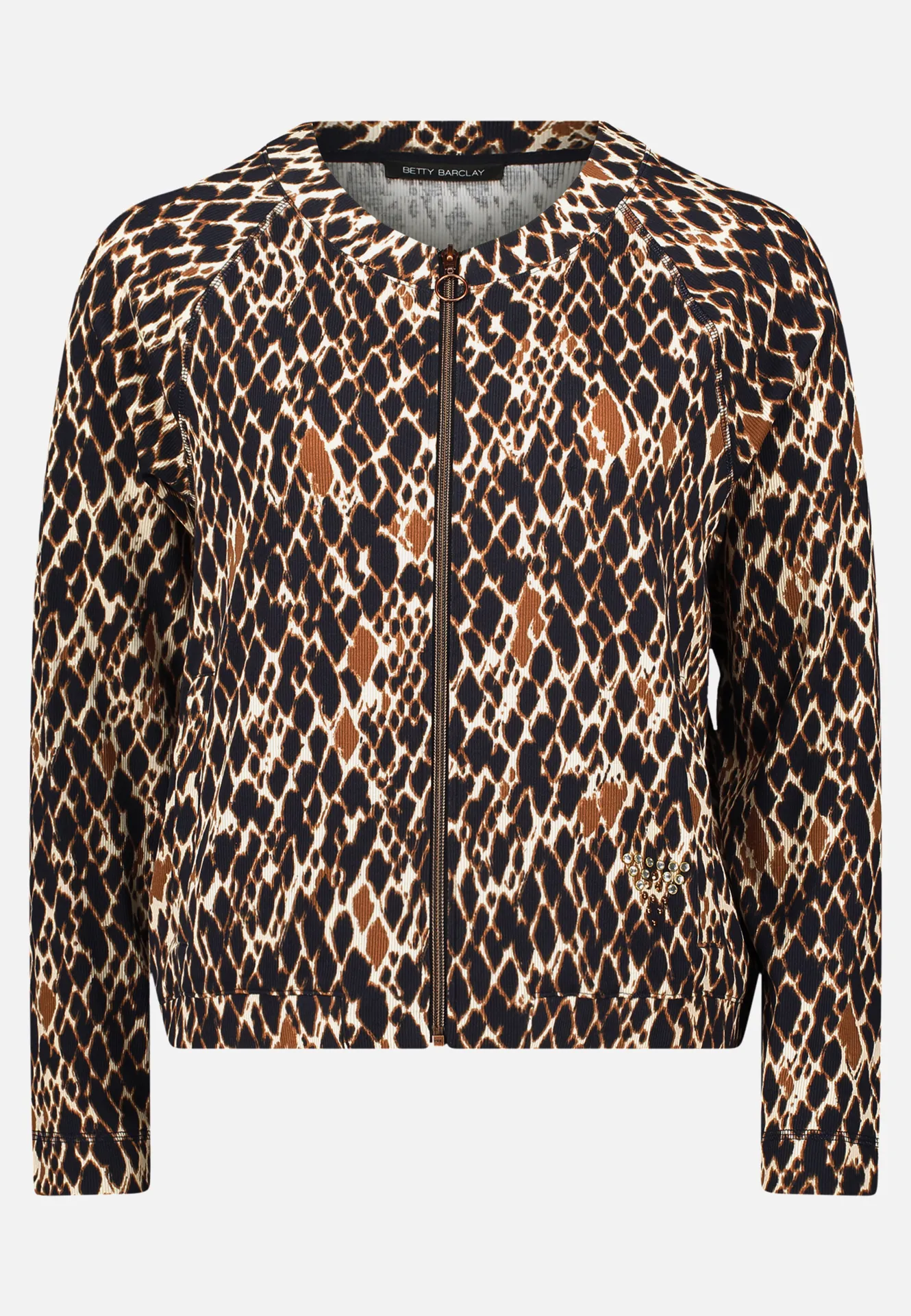 Shirtjacke mit Rippenstruktur – Bild 3