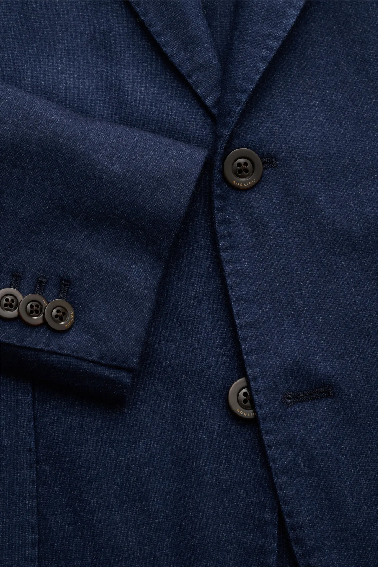Boglioli - Herren - Sakko 'K. Jacket' navy meliert – Bild 2