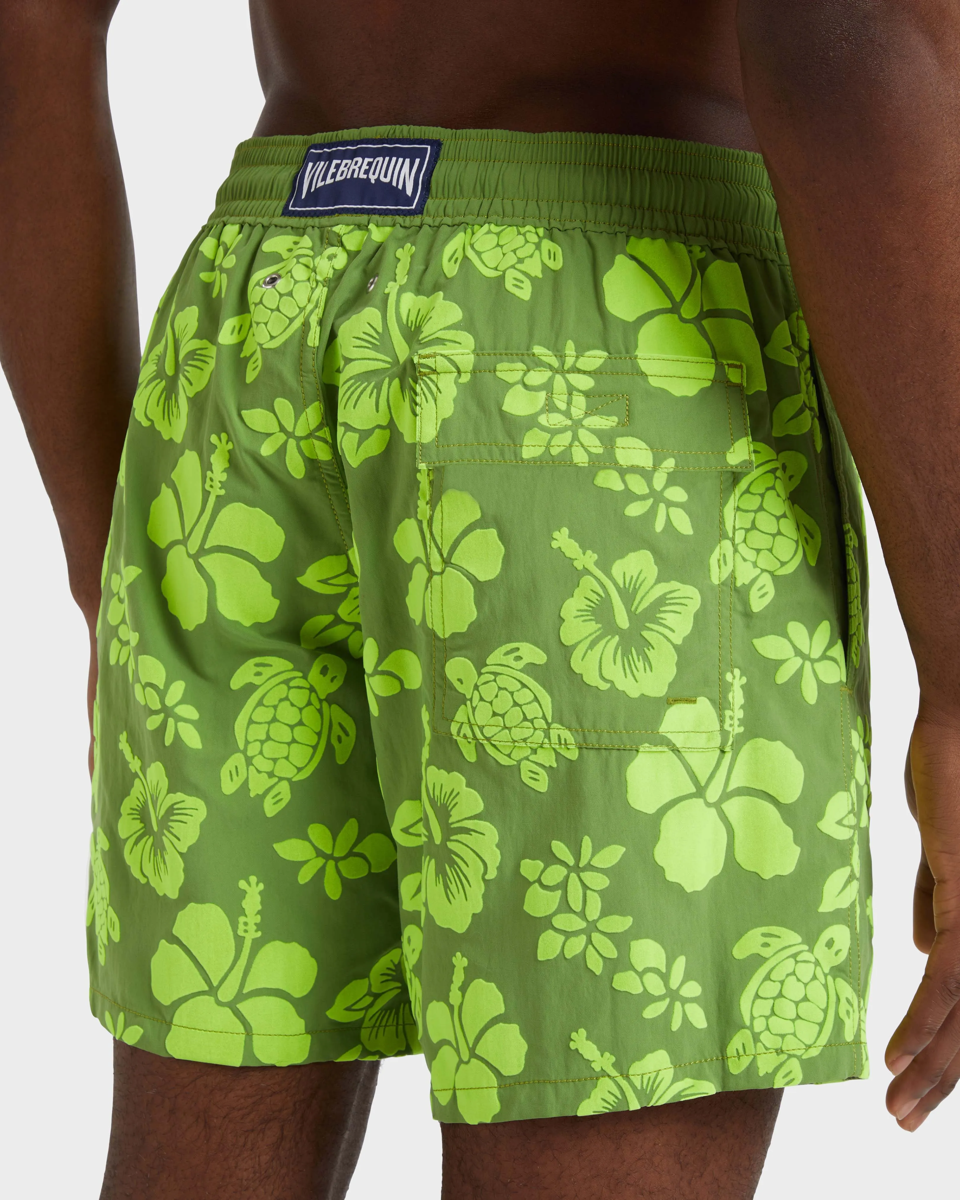 Vilebrequin - Tropical Turtles Badeshorts Für Herren - Bademode - Moorea - Grün - Größe XS – Bild 6