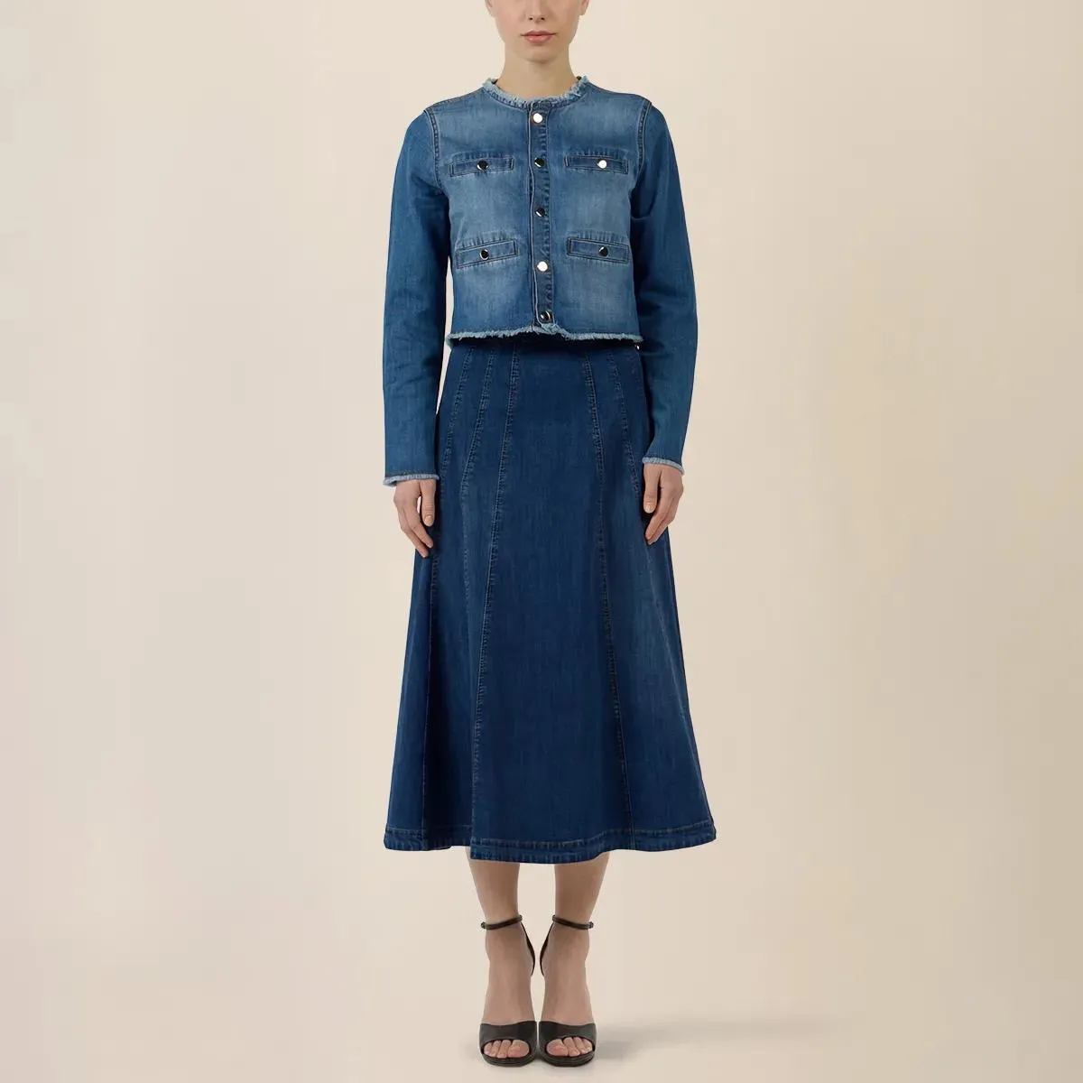 Apart - Jeansjacke - Größe 36 - blau – Bild 4