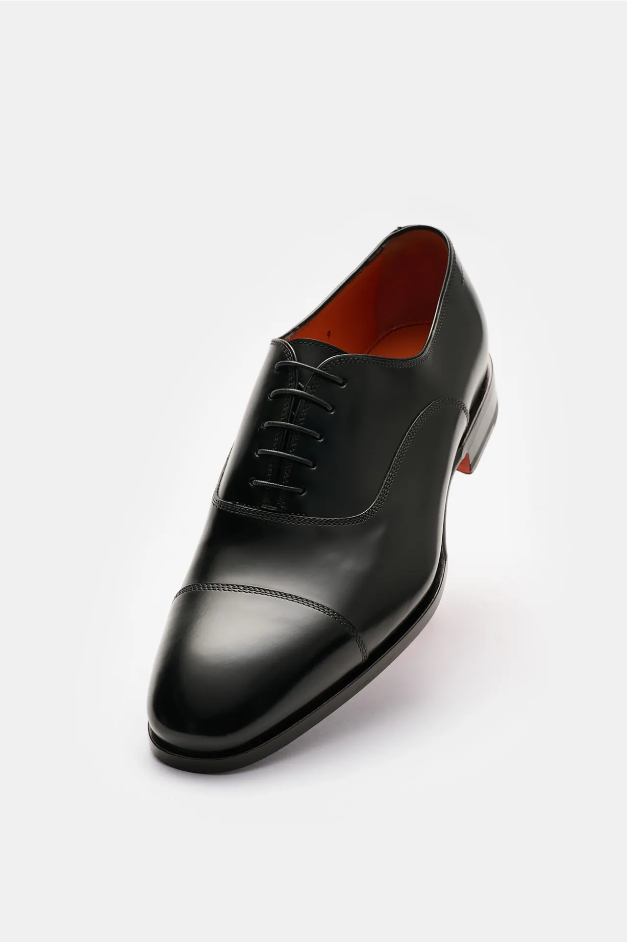 Santoni - Herren - Oxford schwarz – Bild 3