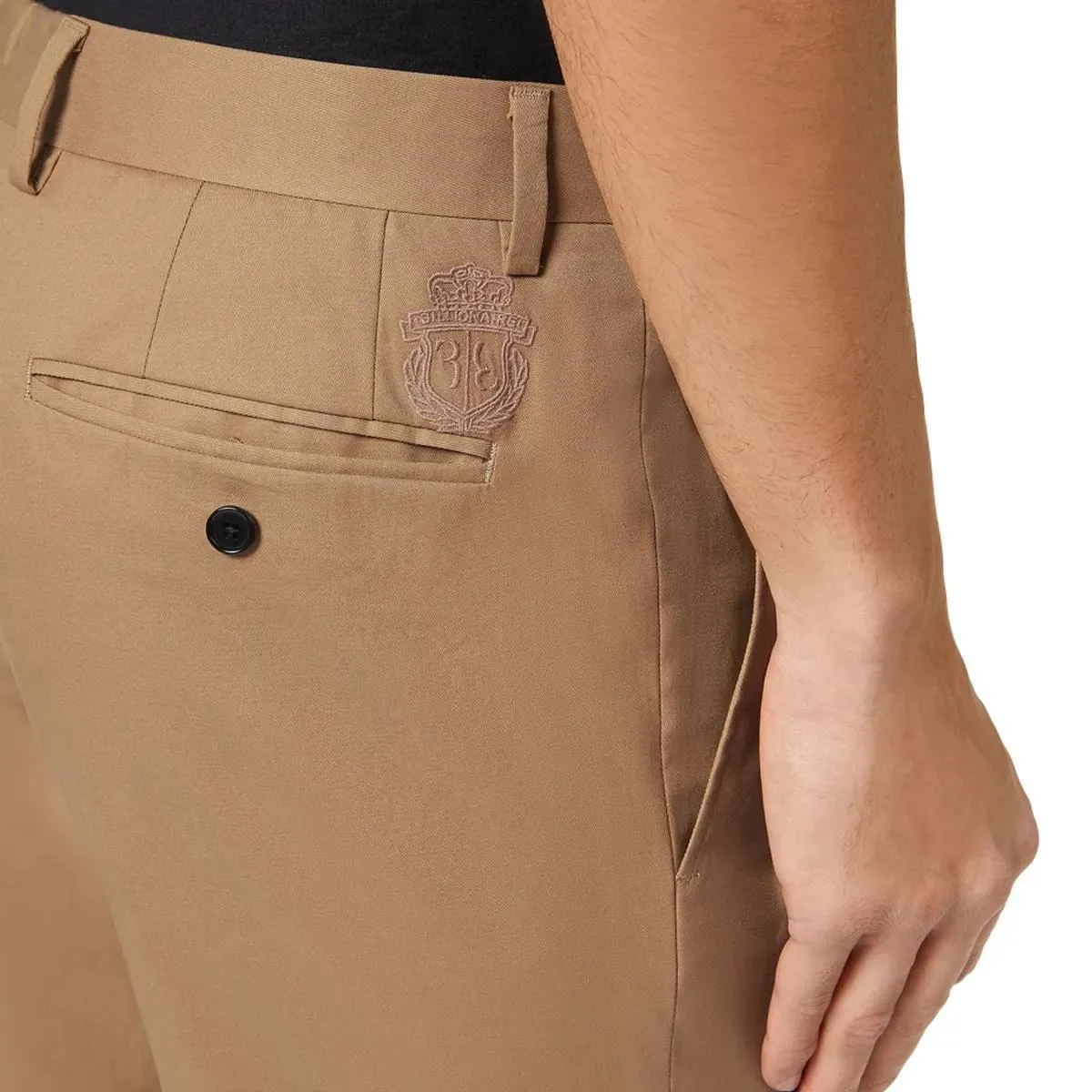 BILLIONAIRE - Chino Hose - Größe 50 - beige – Bild 2