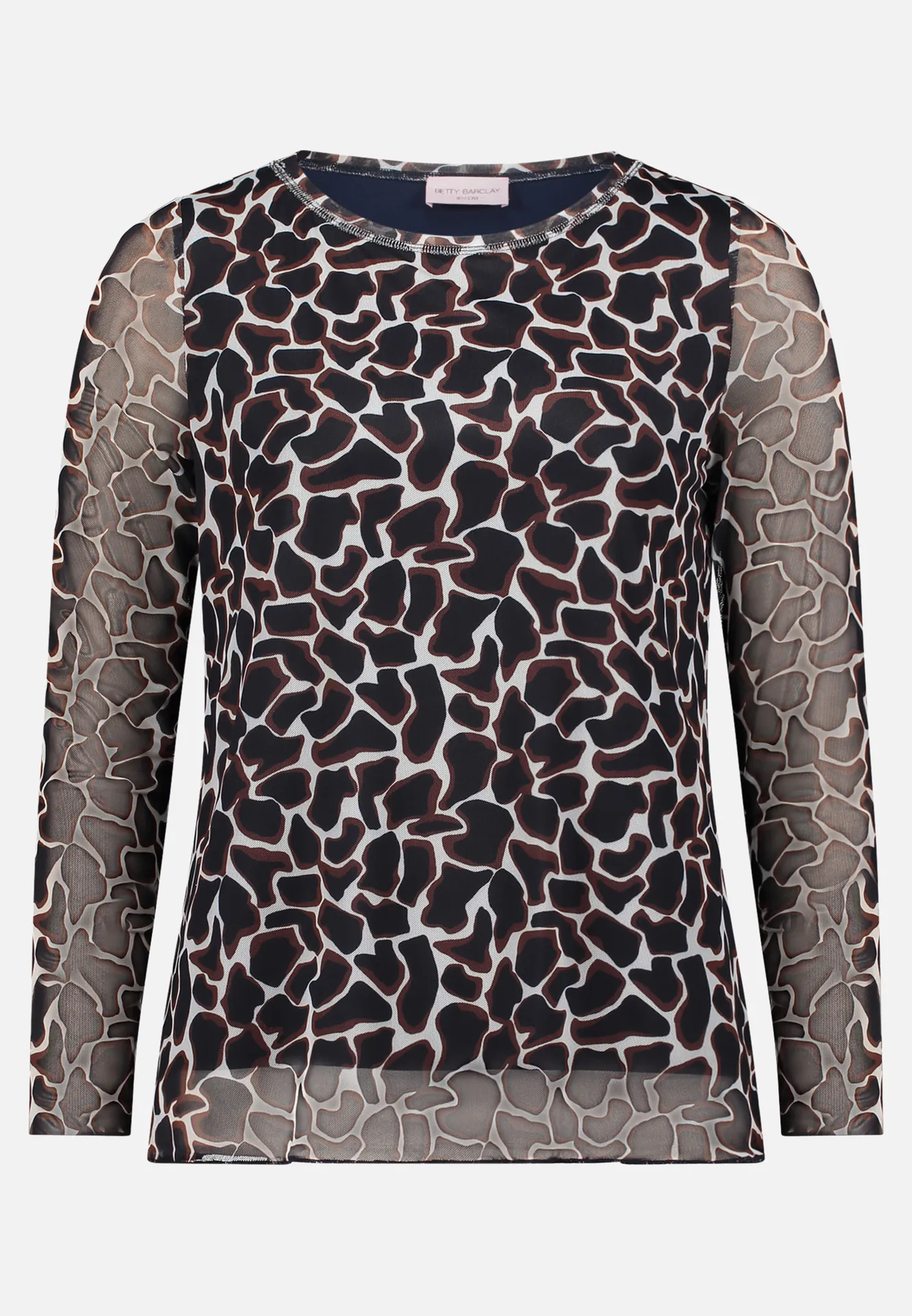 Langarm-Shirt mit Animalprint – Bild 3