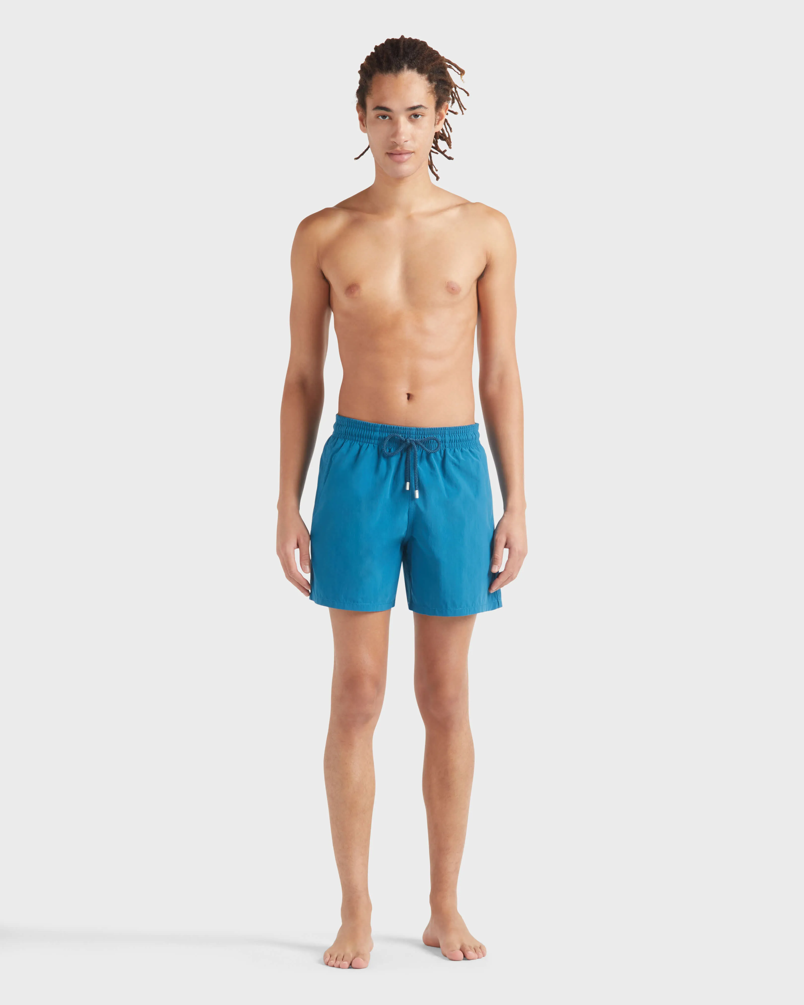 Vilebrequin - Solid Badeshorts Für Herren - Bademode - Moorea - Blau - Größe XL – Bild 3
