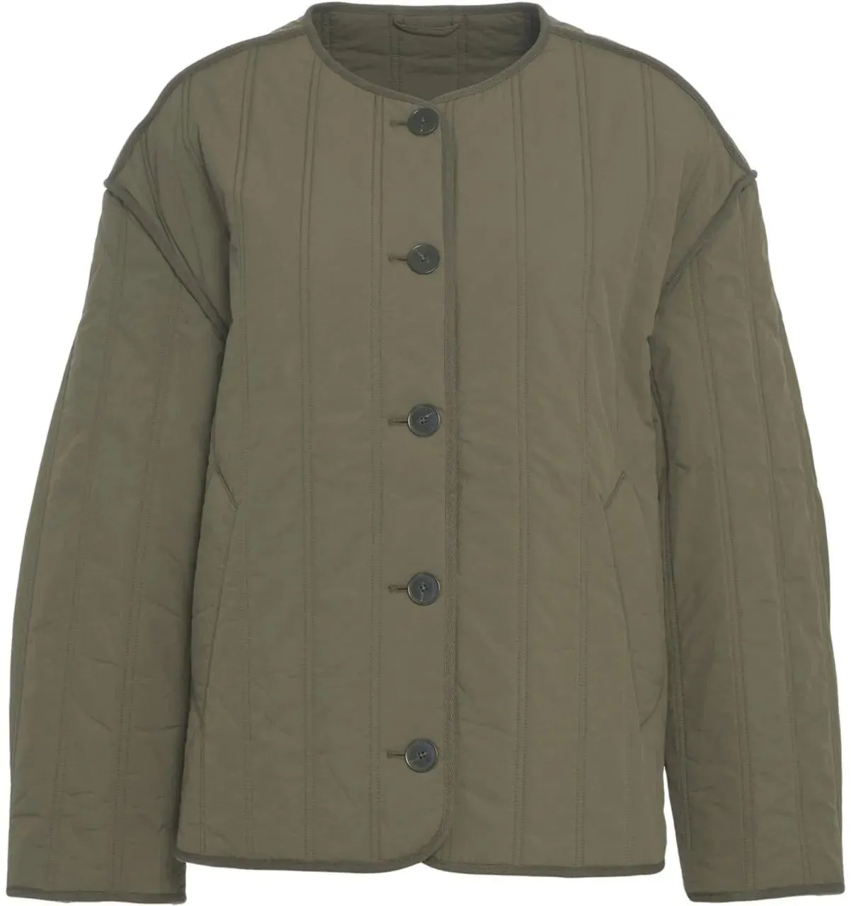 Closed - Quilted jacket - Größe M - grün Closed - Quilted jacket - Größe M - grün