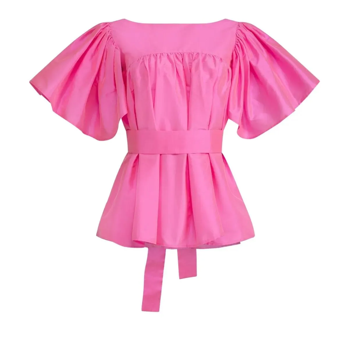Helene Galwas - Bluse aus Dupionseide FILIPARE - Größe M/L - pink Helene Galwas - Bluse aus Dupionseide FILIPARE - Größe M/L - pink