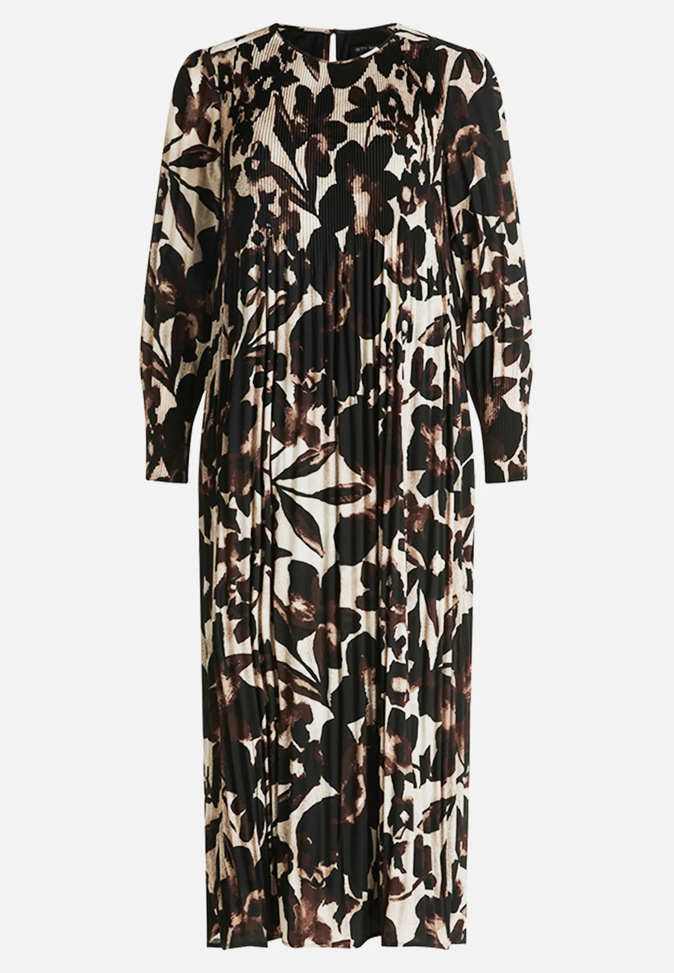 Plisseekleid langarm – Bild 2