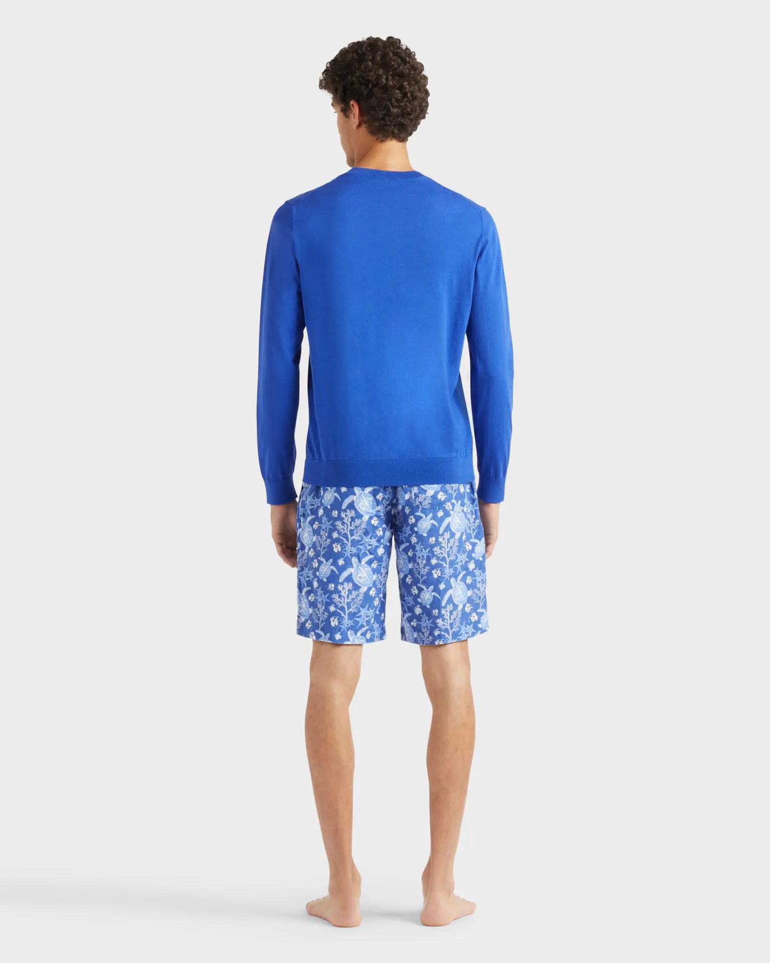 Vilebrequin - Turtle Pullover Aus Baumwolle Für Herren - Pullover - Rayol - Blau - Größe XXL – Bild 4