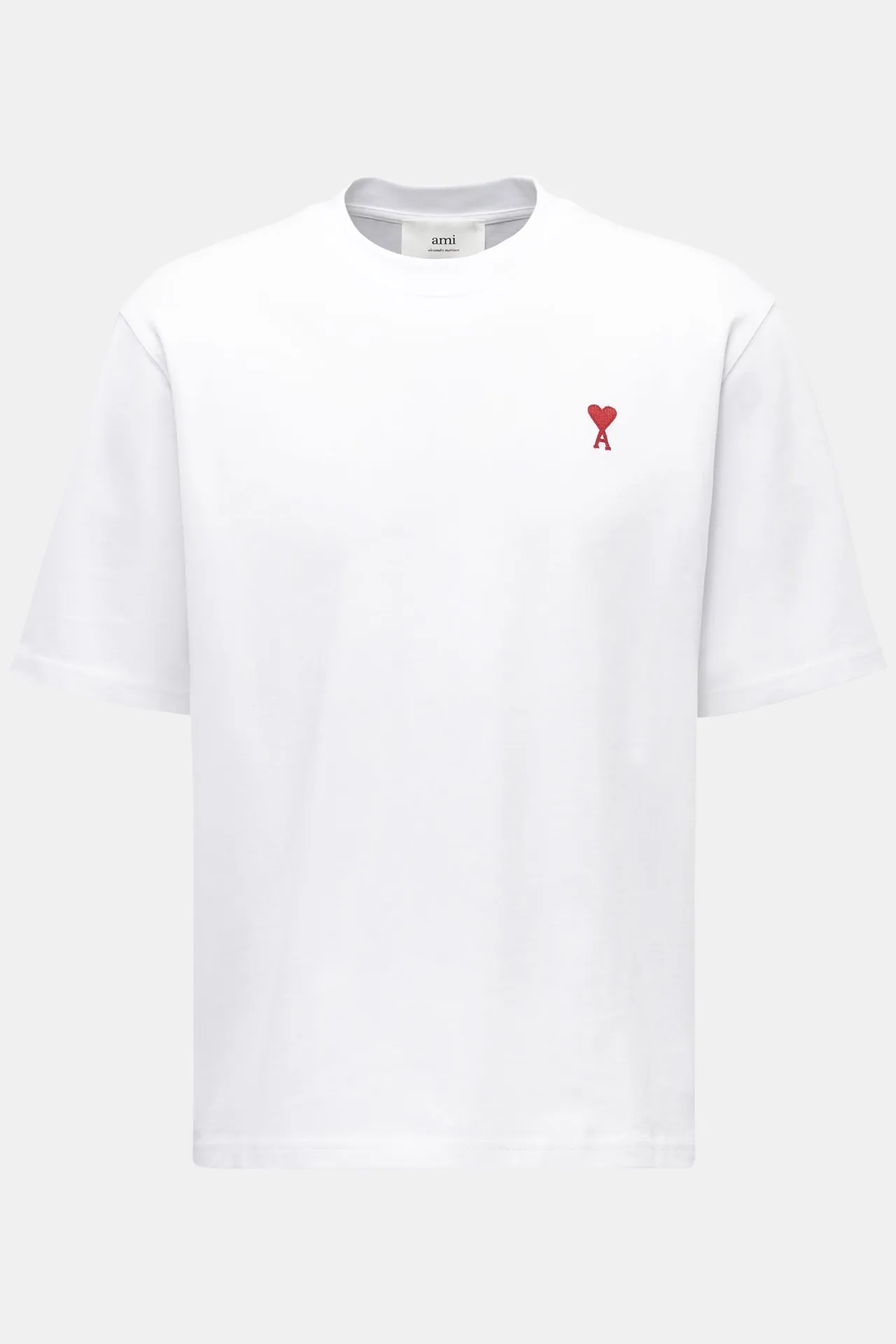 Ami Paris - Herren - Rundhals-T-Shirt weiß Ami Paris - Herren - Rundhals-T-Shirt weiß