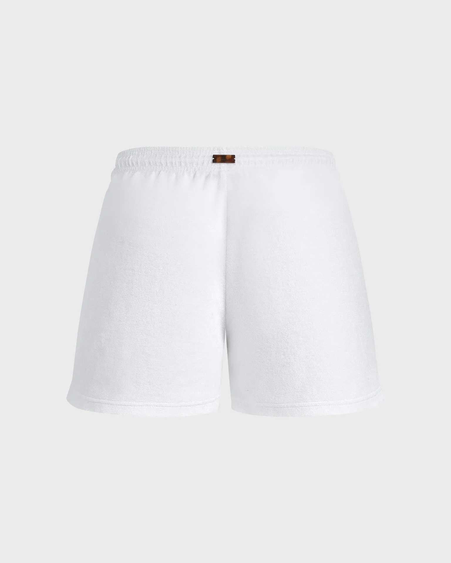 Vilebrequin - Solid Frottee-shorts Für Damen - Shorty - Liona - Weiss - Größe L – Bild 2