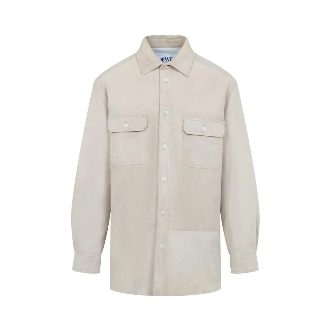Loewe - Beige Lamb Leather Shirt - Größe 50 - beige Loewe - Beige Lamb Leather Shirt - Größe 50 - beige