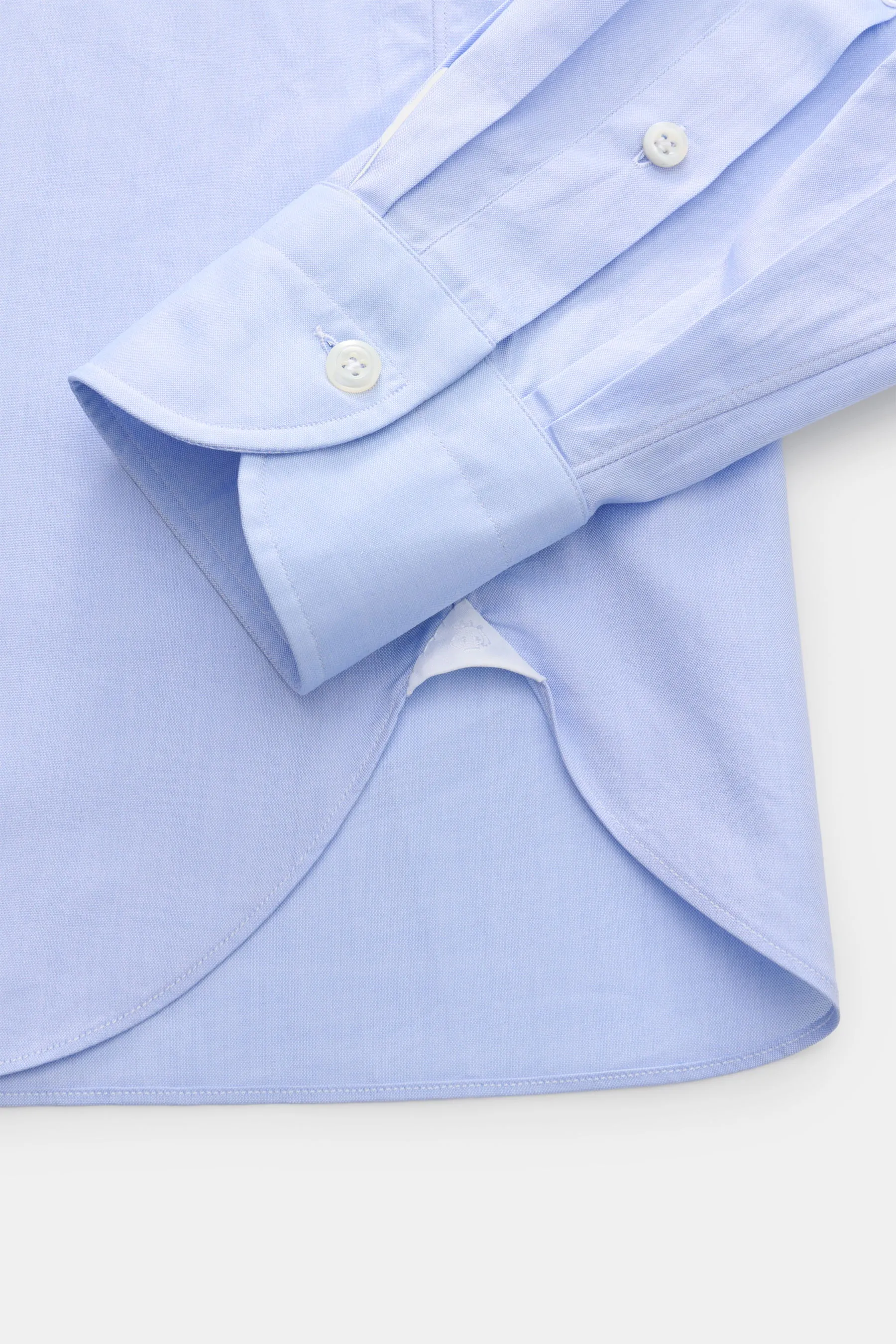 Giampaolo - Herren - Casual Hemd Haifisch-Kragen hellblau – Bild 3