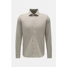 Sonrisa - Herren - Jersey-Hemd Haifisch-Kragen graugrün Sonrisa - Herren - Jersey-Hemd Haifisch-Kragen graugrün