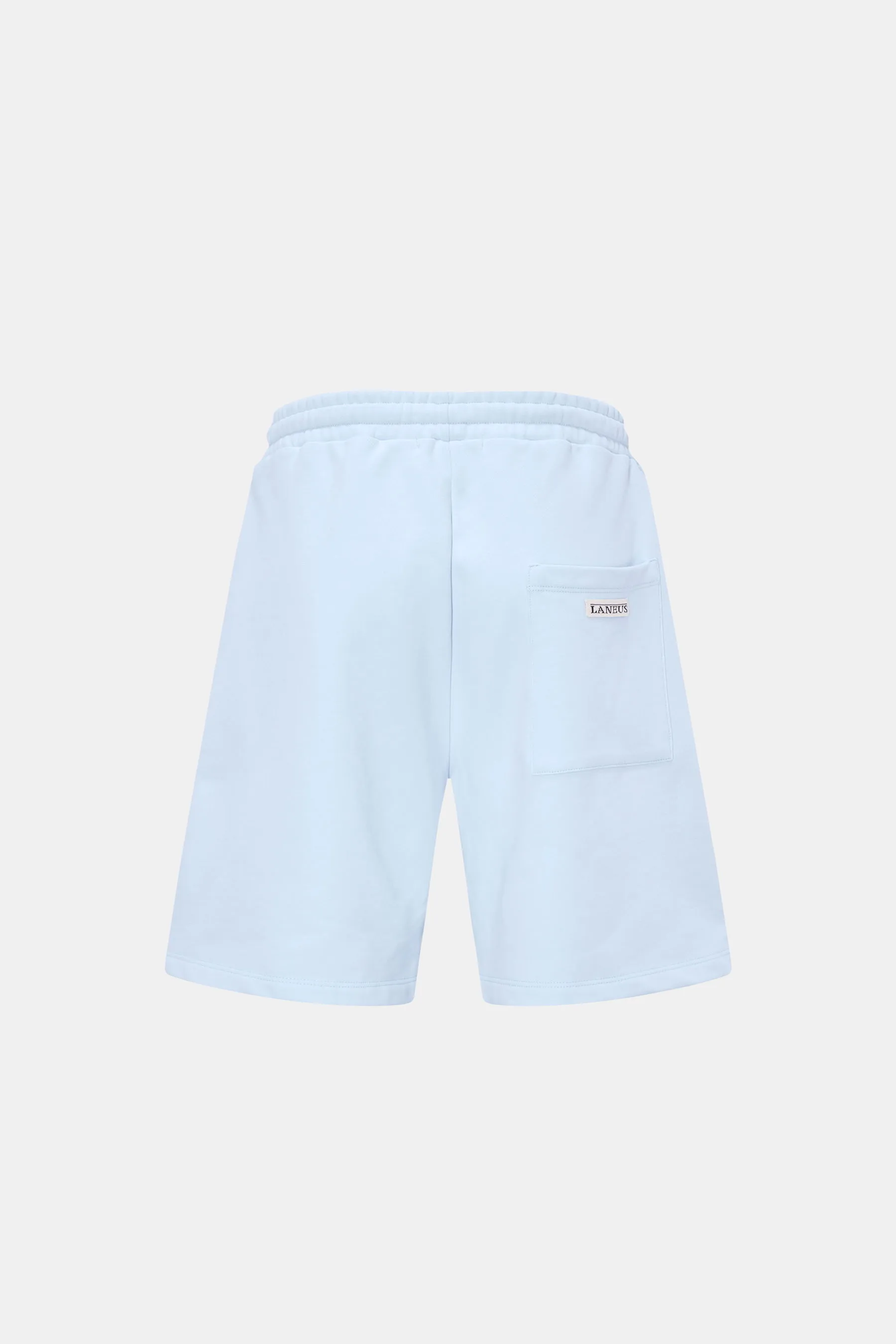 Laneus - Herren - Sweat-Shorts pastellblau – Bild 3