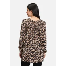 Schlupfbluse mit Plissee Schlupfbluse mit Plissee