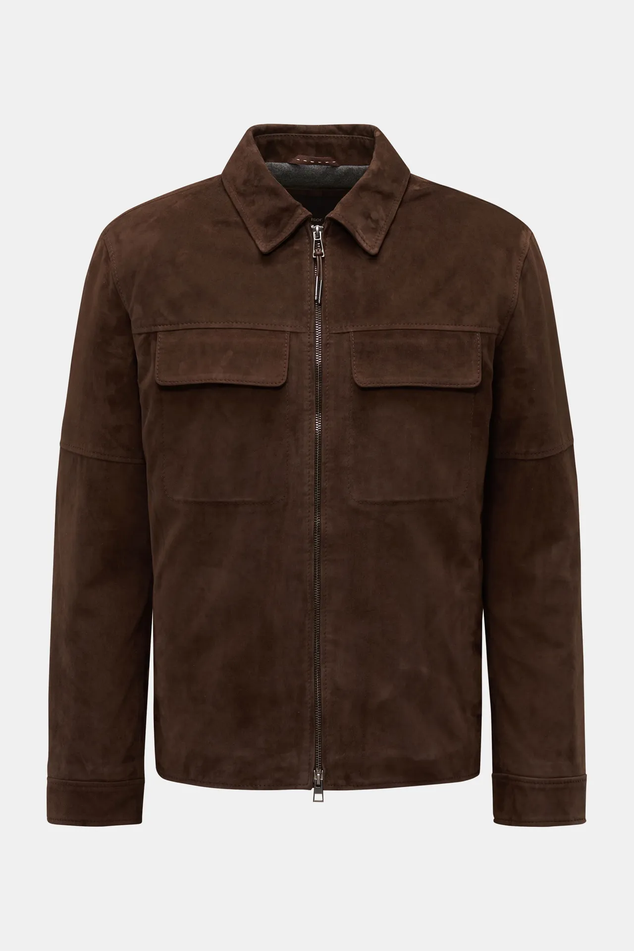Windsor - Herren - Velourslederjacke %27Pesaro%27 dunkelbraun Windsor - Herren - Velourslederjacke %27Pesaro%27 dunkelbraun