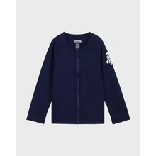 Vilebrequin - Langärmeliger Solid Rashguard - Rashguard - Glassy-z - Blau - Größe 4 Vilebrequin - Langärmeliger Solid Rashguard - Rashguard - Glassy-z - Blau - Größe 4