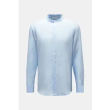 Gabriela Hearst - Herren - Leinenhemd %27Ollie%27 Grandad-Kragen hellblau Gabriela Hearst - Herren - Leinenhemd %27Ollie%27 Grandad-Kragen hellblau