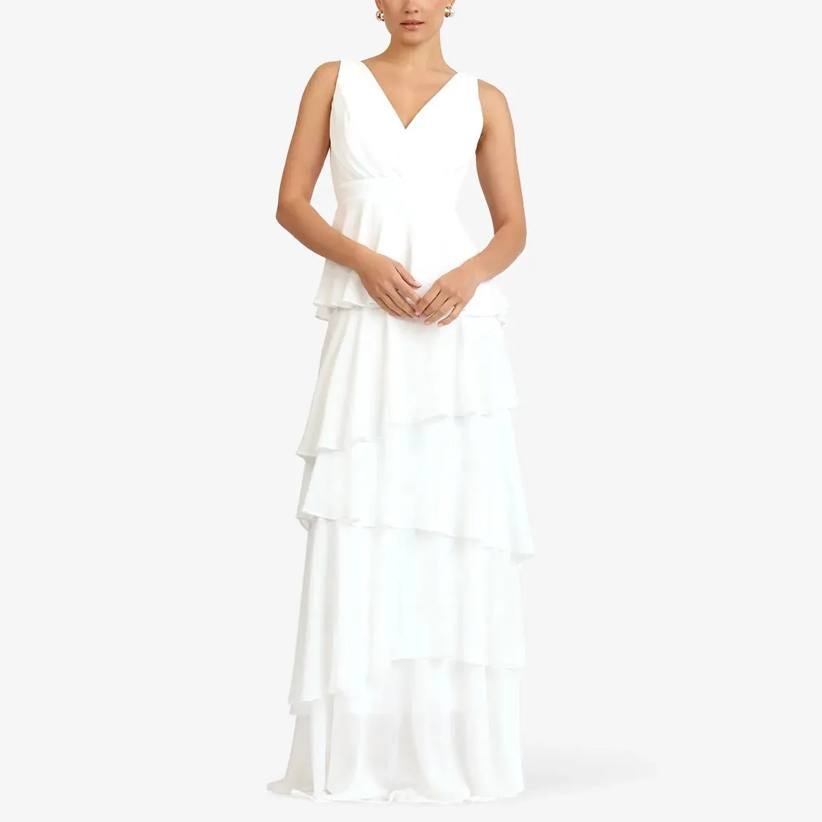 Kraimod - Abendkleid - Größe 48 DAMEN - weiß – Bild 4