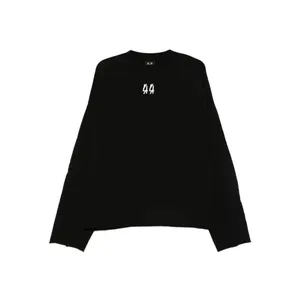 44 Label Group - Relaxed-Fit Sweatshirt With Embroidered Logo And G - Größe XL - schwarz 44 Label Group - Relaxed-Fit Sweatshirt With Embroidered Logo And G - Größe XL - schwarz