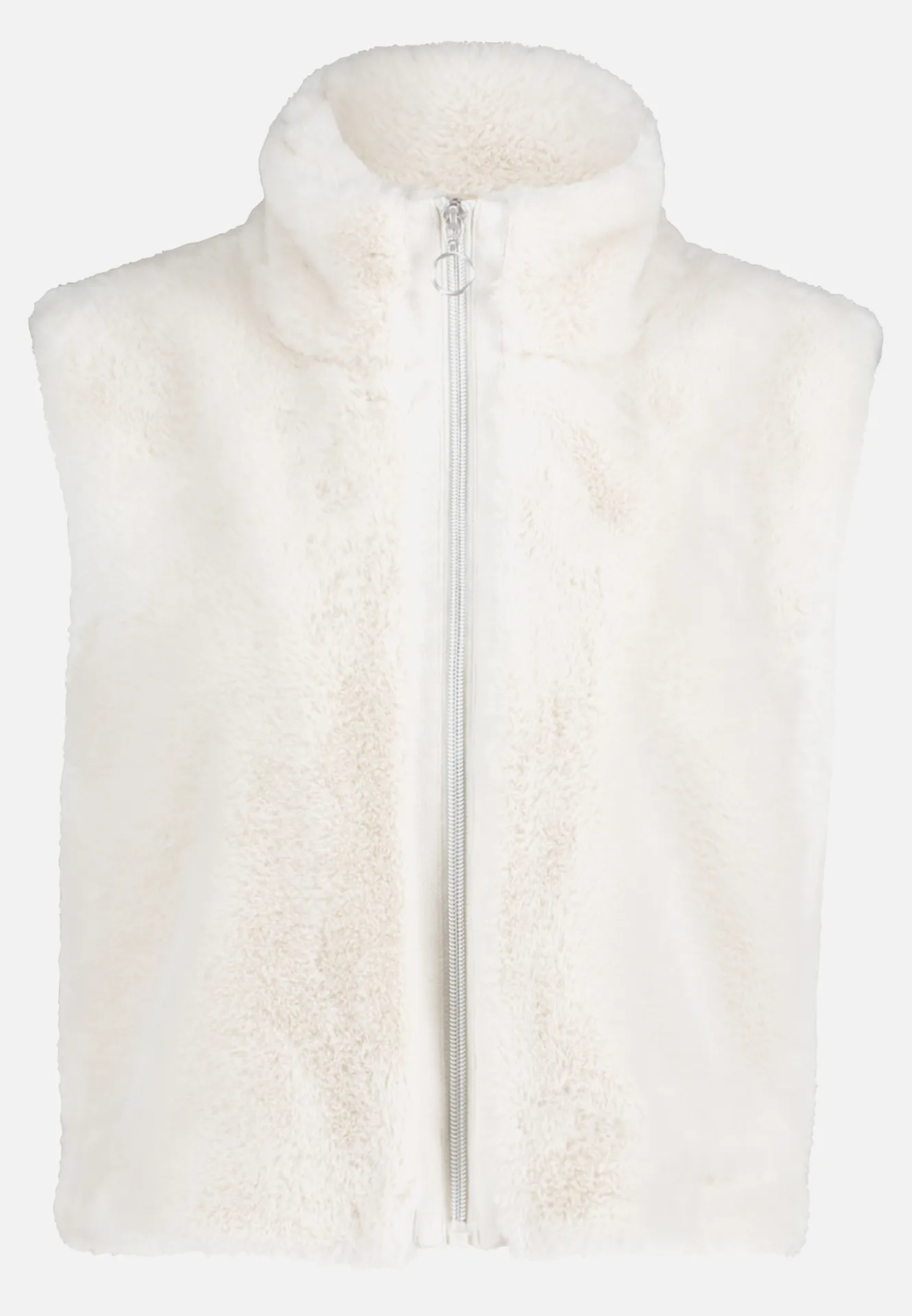 Plüschweste mit Reißverschluss – Bild 3