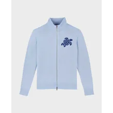 Vilebrequin - Turtle Pulloverjacke Aus Kaschmir Und Wolle Für Herren - Pullover - Juan - Blau - Größe XXL Vilebrequin - Turtle Pulloverjacke Aus Kaschmir Und Wolle Für Herren - Pullover - Juan - Blau - Größe XXL